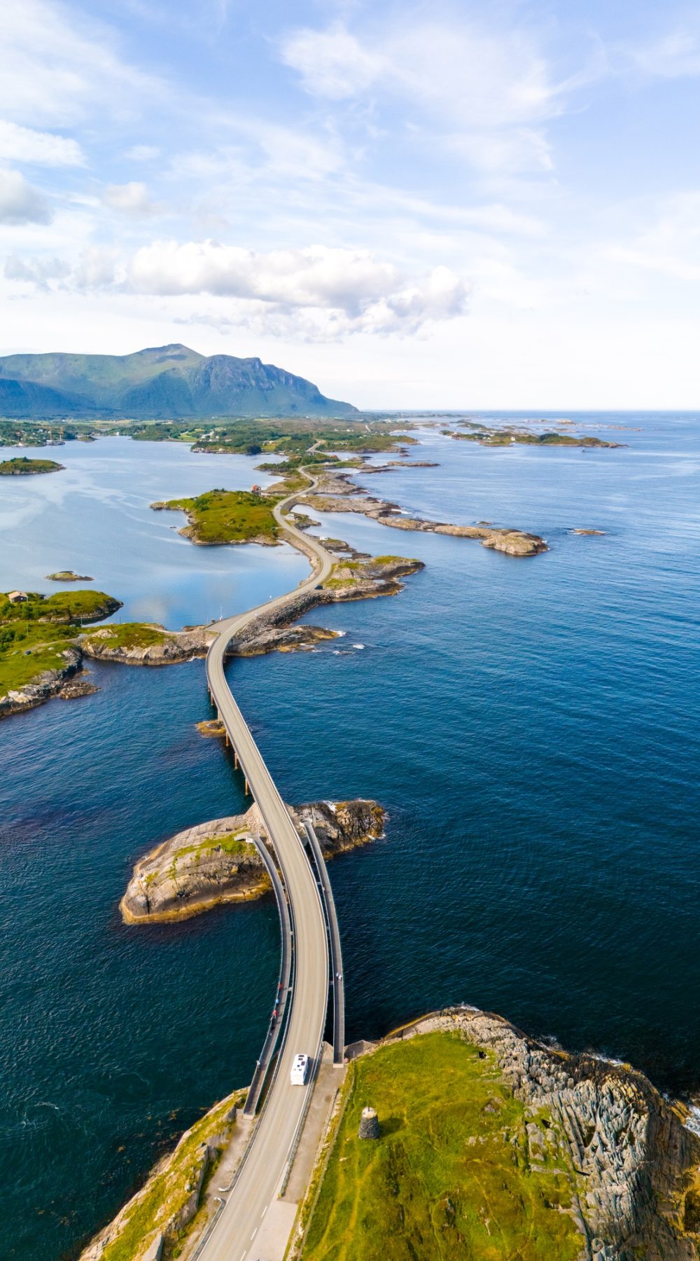 A Winding Road Through The Norwegian Islands, Atlantic Ocean Road Norway